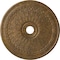 Ekena Millwork Oakleaf Ceiling Medallion (Fits Canopies up to 6 1/4"), 29 1/8"OD x 3 5/8"ID x 1"P, Rubbed Bronze CM29OARZS - alternate 1